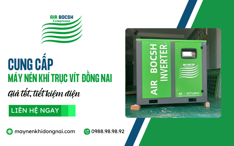 máy nén khí trục vít Đồng Nai
