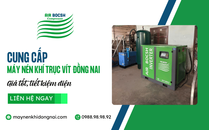 máy nén khí trục vít Đồng Nai