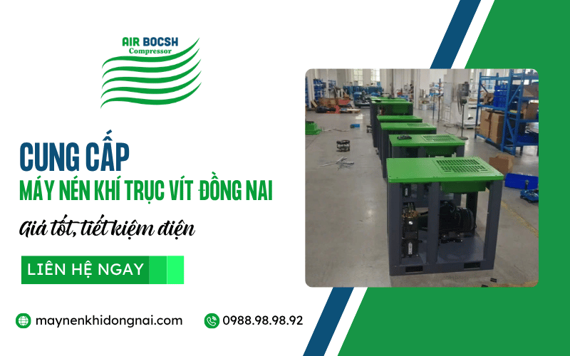 máy nén khí trục vít Đồng Nai